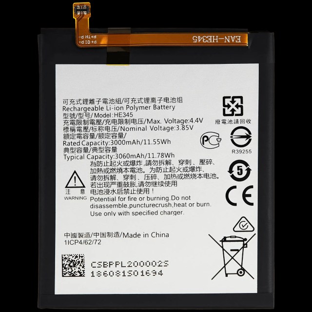 Batteria di ricambio per Nokia 6.1