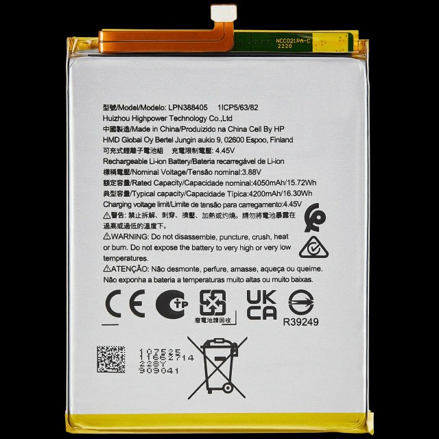 Batteria di ricambio per Nokia X30