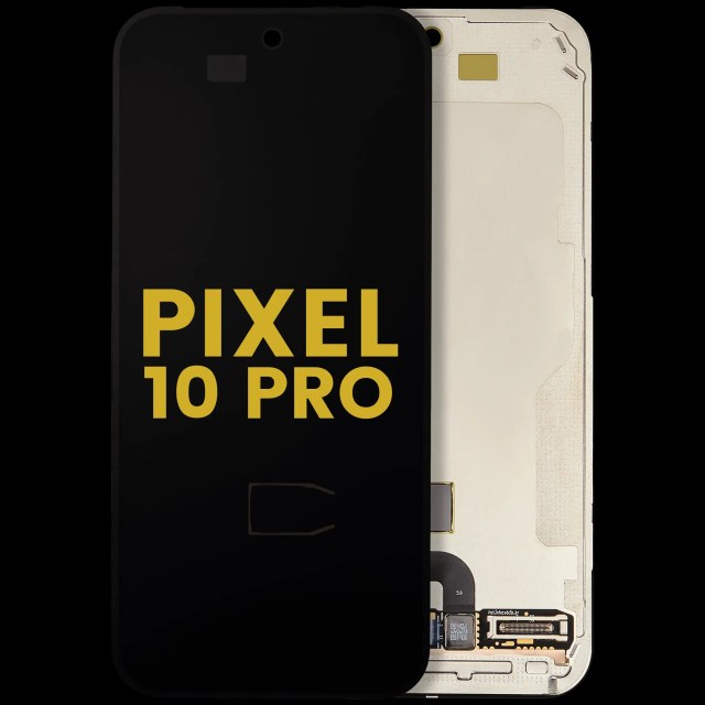 Display OLED completo con Frame (con Fingerprint Sensore) compatibile per Google Pixel 10 Pro (Refurbished) (tutti i colori)
