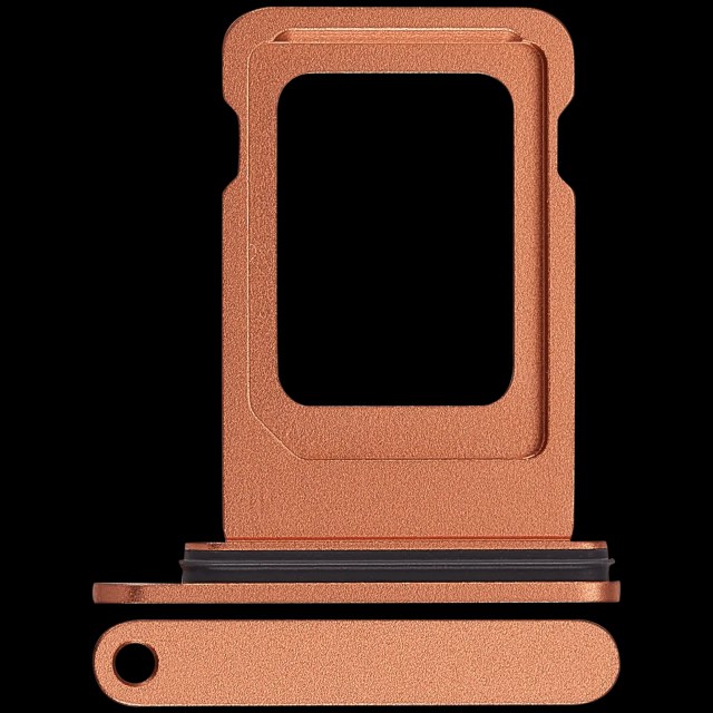 Carrellino doppia SIM compatibile per iPhone 17 Pro / 17 Pro Max (Cosmic Arancione)