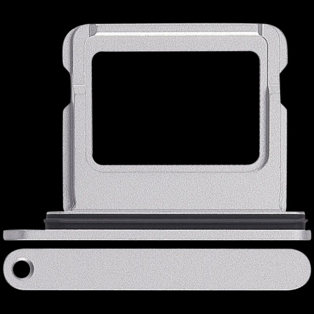 Carrellino SIM singola compatibile per iPhone 17 (Bianco)