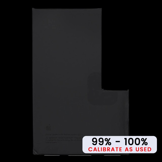 Batteria di ricambio per iPhone 16 Pro Max (Used Service Pack Pull: grado A / SOH 99% to 100%)