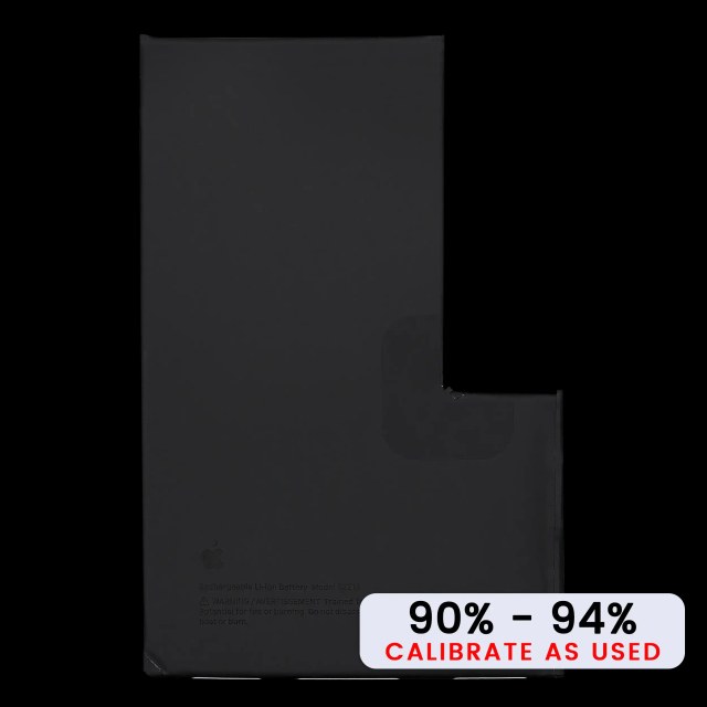 Batteria di ricambio per iPhone 16 Pro Max (Used Service Pack Pull: Grade C / SOH 90% to 94%)