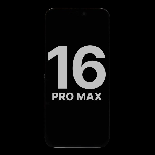 Display OLED completo compatibile per iPhone 16 Pro Max con Sensore luminosità flat (Used Service Pack Pull: grado A)