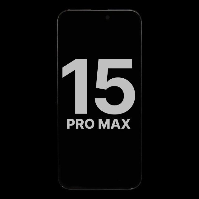 Display OLED completo compatibile per iPhone 15 Pro Max con Sensore luminosità flat (Used Service Pack Pull: grado A)