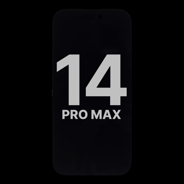 Display OLED completo compatibile per iPhone 14 Pro Max con Sensore luminosità flat (Used Service Pack Pull: grado A)