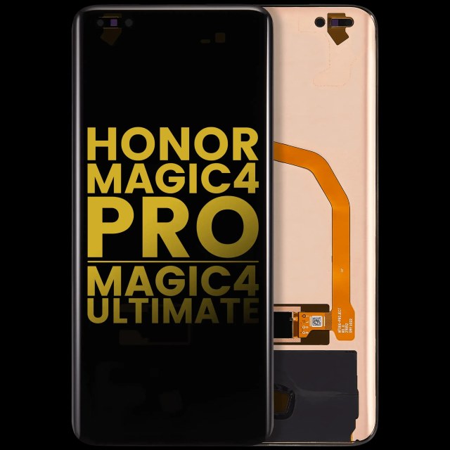 Display OLED completo senza Frame per Honor Magic4 Pro / Honor Magic4 Ultimate (Refurbished) (tutti i colori)