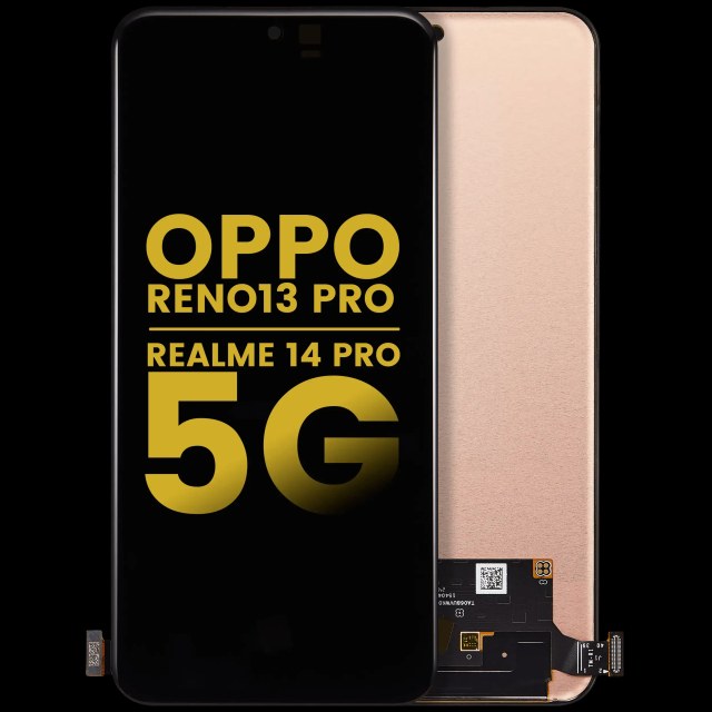 Display OLED completo senza Frame per Oppo Reno13 Pro / Realme 14 Pro+ (Refurbished) (tutti i colori)