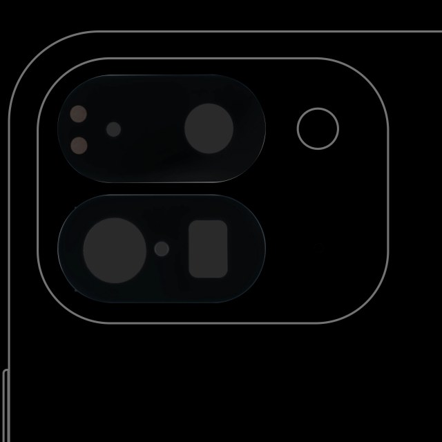 Lente fotocamera posteriore (solo vetro) con adesivo compatibile per Google Pixel 9 Pro Fold