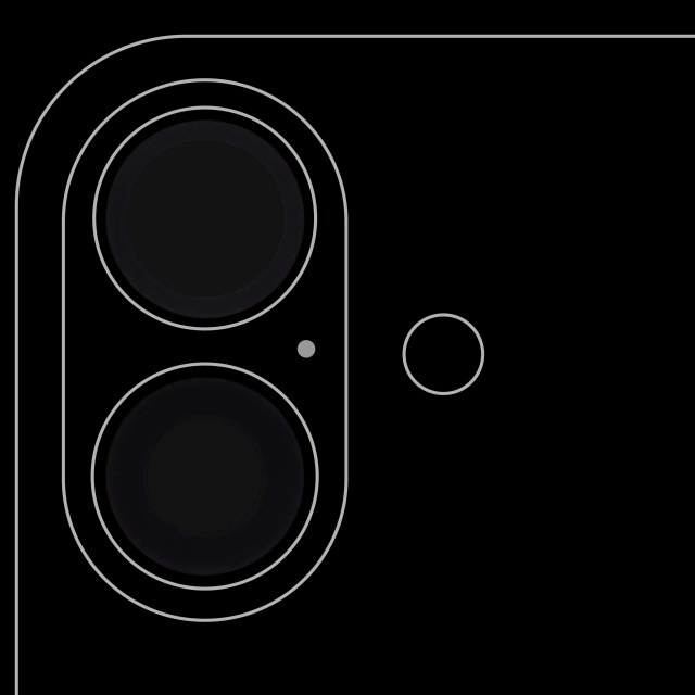 Lente fotocamera posteriore (solo vetro) con adesivo per iPhone 16 / 16 Plus / 17 (2 set pezzi) (Aftermarket Plus)