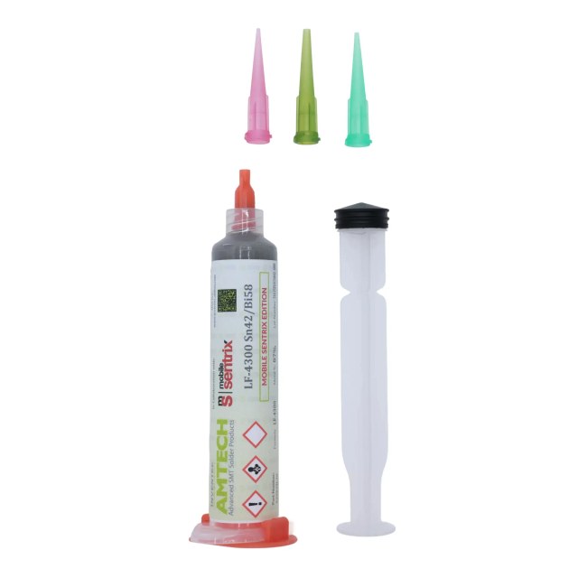 Soldering Paste Sn42/Bi58 35g Syringe (LF-4300) (Amtech)