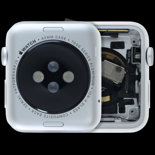 Scocca completa compatibile per Watch Series 1 (42MM) (Used Service Pack Pull: grado A) (Cellular Version) (Aluminum / Argento)