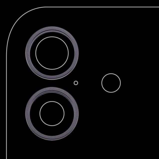 Cornice fotocamera posteriore Ring Only per iPhone 17 (Nero) (2 set pezzi)