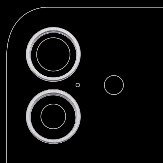 Cornice fotocamera posteriore Ring Only per iPhone 17 (Bianco) (2 set pezzi)