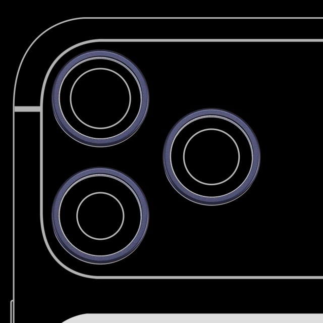 Cornice fotocamera posteriore Ring Only per iPhone 17 Pro / 17 Pro Max (Deep Blu) (3 set pezzi)