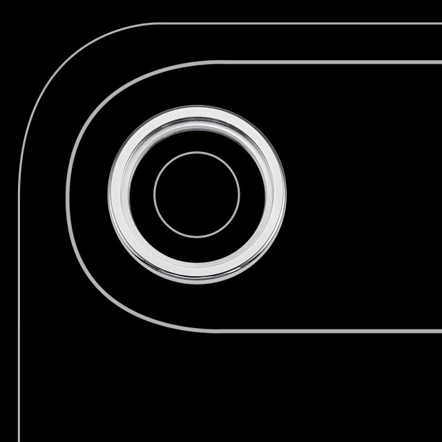 Cornice fotocamera posteriore Ring Only per iPhone Air (Bianco nuvola)