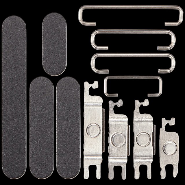 Hard Buttons (Accensione / Volume / switch) per iPhone 17 (Nero)