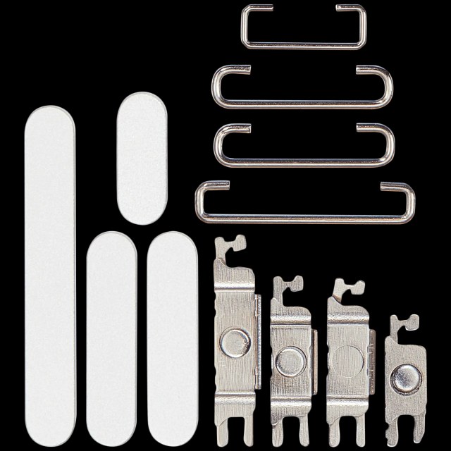 Hard Buttons (Accensione / Volume / switch) per iPhone 17 (Bianco)
