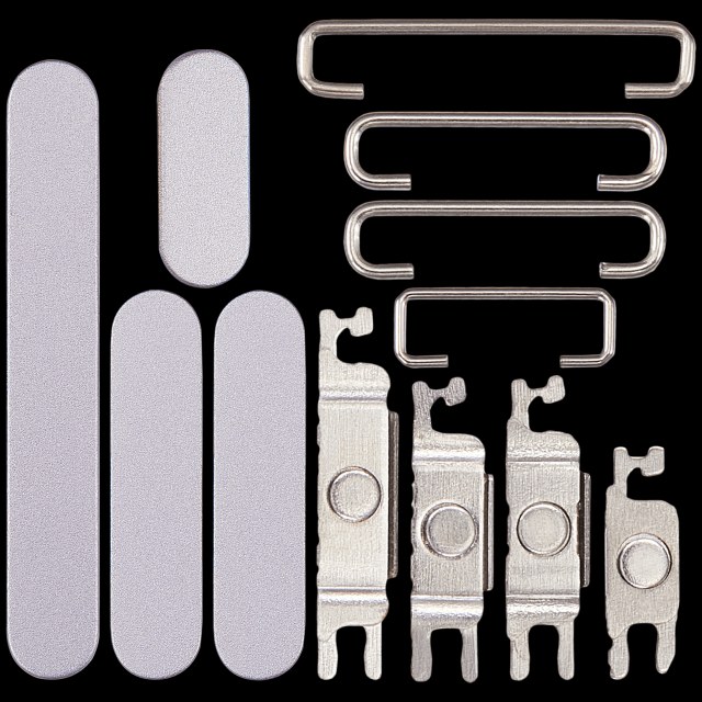 Hard Buttons (Accensione / Volume / switch) per iPhone 17 (Lavanda)