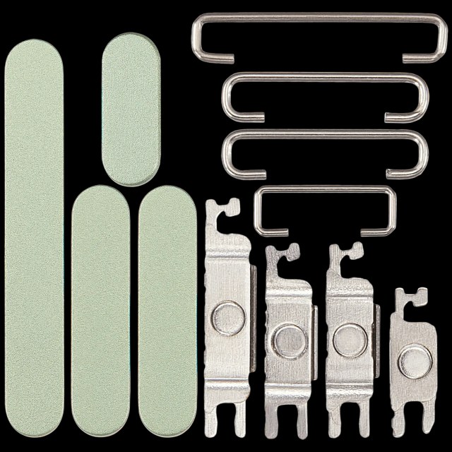 Hard Buttons (Accensione / Volume / switch) per iPhone 17 (Verde salvia)