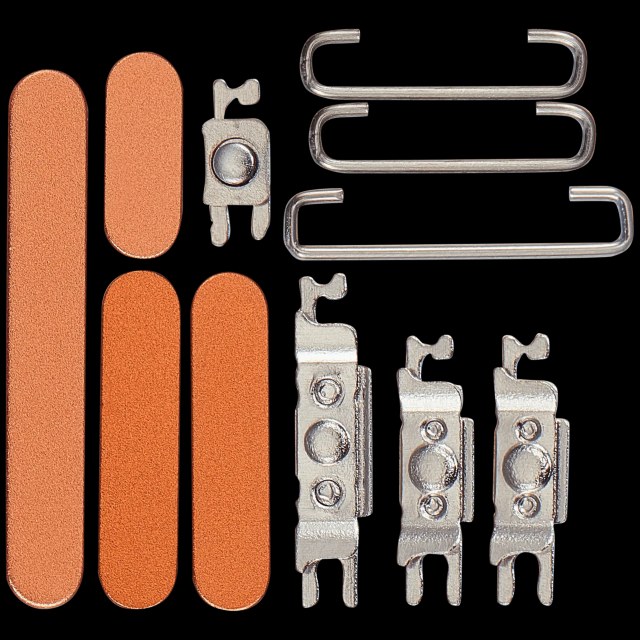Hard Buttons (Accensione / Volume / switch) per iPhone 17 Pro / 17 Pro Max (Cosmic Arancione)