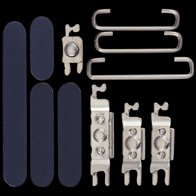 Hard Buttons (Accensione / Volume / switch) per iPhone 17 Pro / 17 Pro Max (Deep Blu)