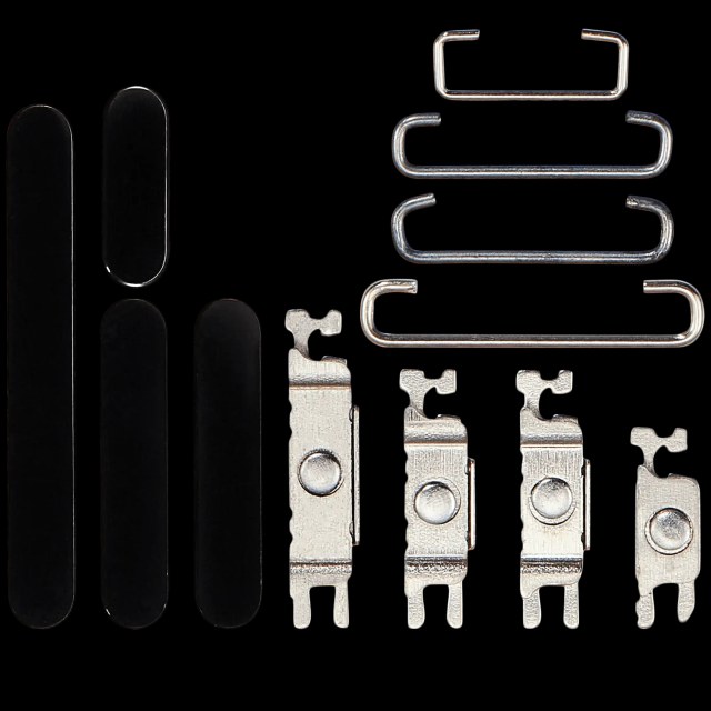 Hard Buttons (Accensione / Volume / switch) per iPhone Air (Nero siderale)