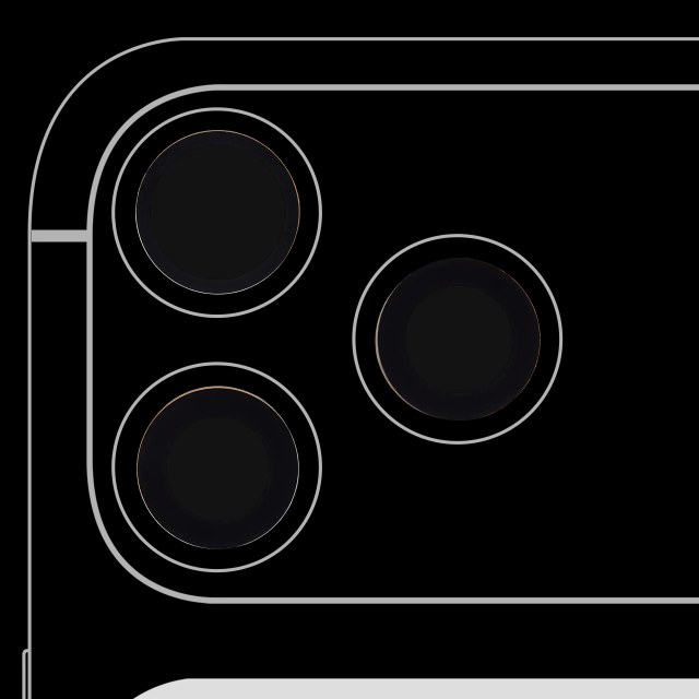 Lente fotocamera posteriore (solo vetro) con adesivo per iPhone 17 Pro / 17 Pro Max (set 3 pezzi) (Real Sapphire) (Premium)
