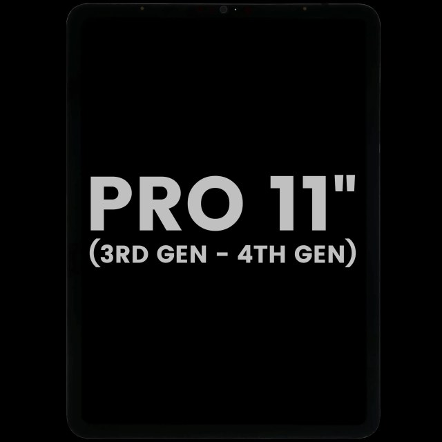 Display LCD completo con Touch screen per iPad Pro 11" 3rd Gen (2021) / Pro 11" 4th Gen (2022) (Used Service Pack Pull: grado A) (tutti i colori)