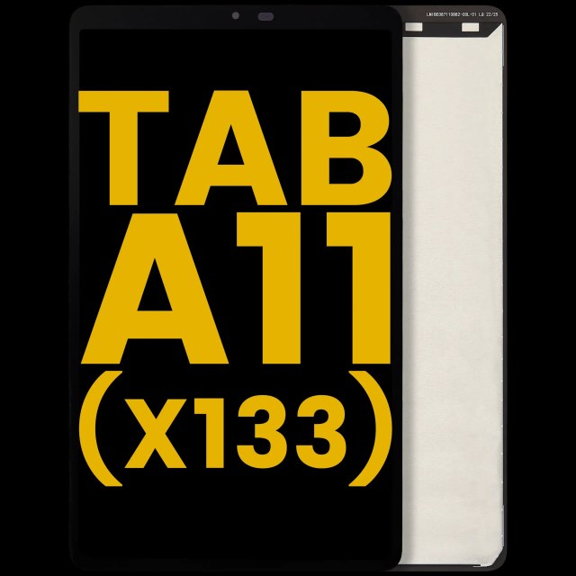 Display LCD completo senza Frame per Galaxy Tab A11 8.7" (X133) (2025) (WiFi Version) (Refurbished) (Nero)