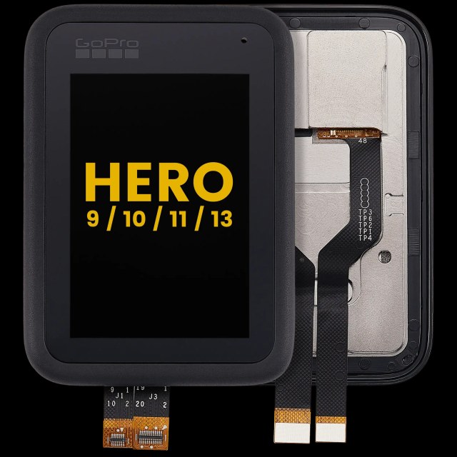 LCD Display Touch screen con Frame per GoPro Hero 9 / 10 / 11 / 13