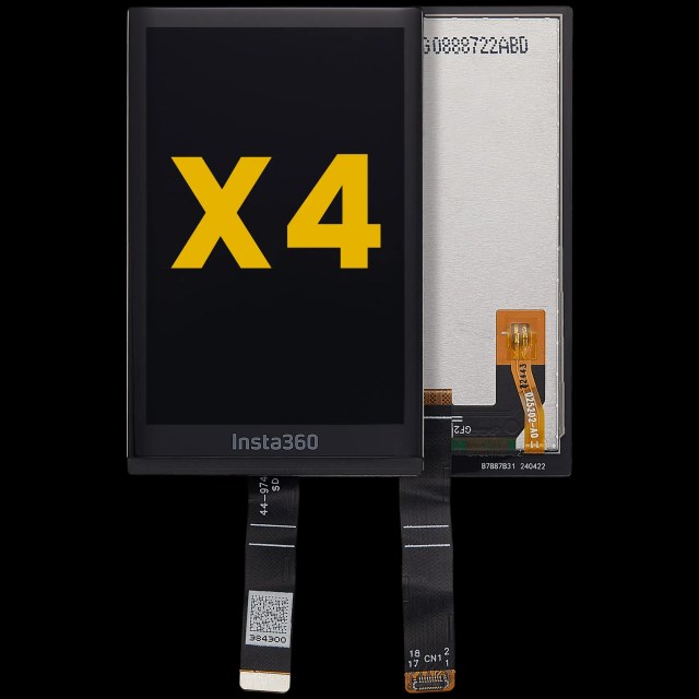 Display LCD completo Action Camera per Insta360 X4
