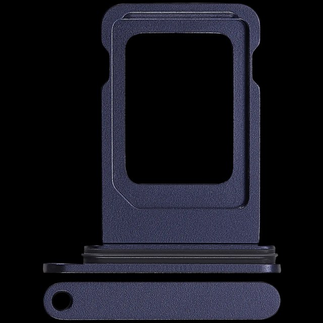 Carrellino doppia SIM compatibile per iPhone 17 Pro / 17 Pro Max (Deep Blu)