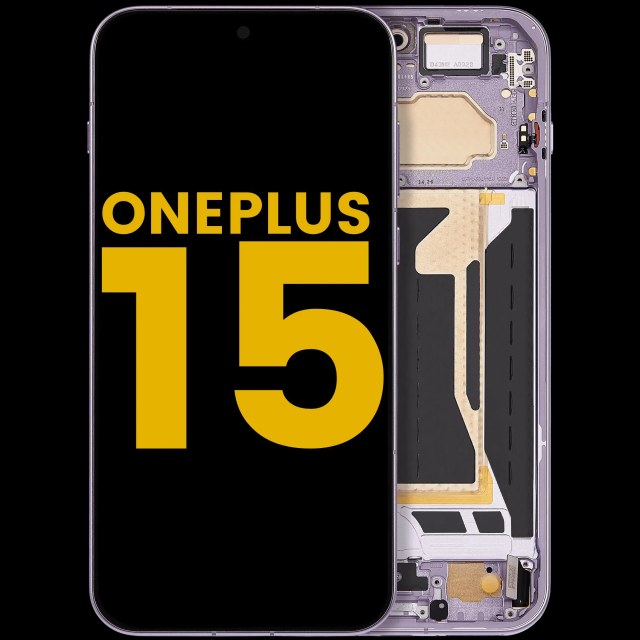 Display OLED completo con Frame per OnePlus 15 (Refurbished) (Ultra Violet)