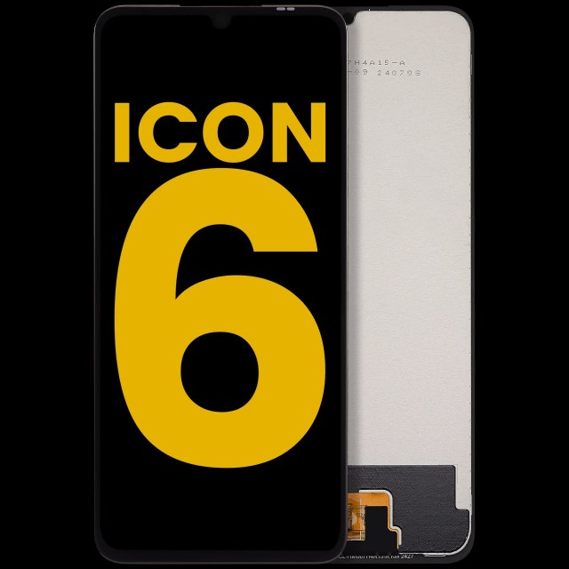Display LCD completo senza Frame per Cricket Outlast 5G (SN509C) / AT e T Motivate Pro 5G (SN509A) / Cricket Icon 6 (SL219C) / AT e T Verge (SL219A) (Refurbished) (tutti i colori)
