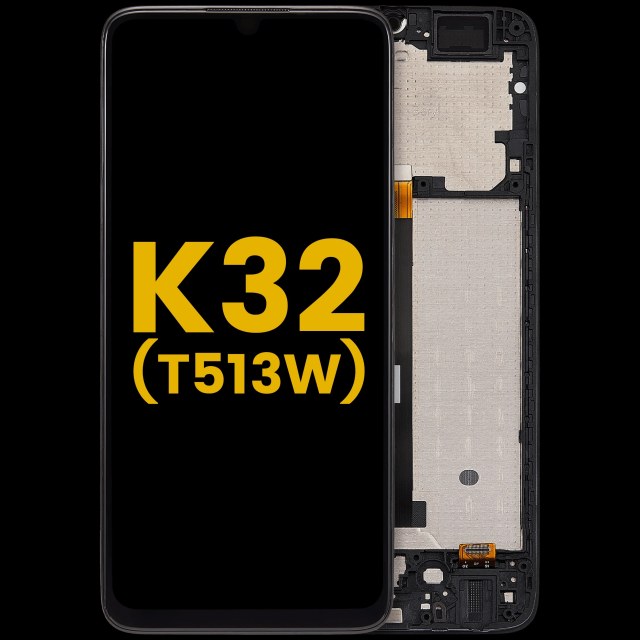 Display LCD completo con Frame per TCL K32 5G (T513W)(Refurbished) (tutti i colori)