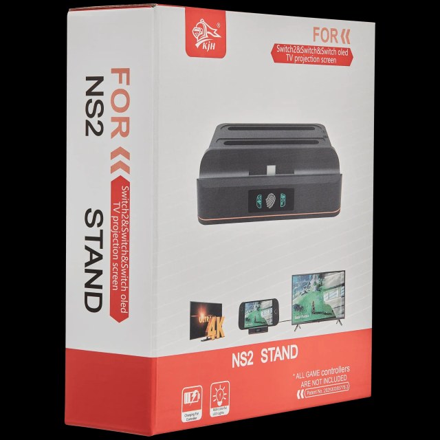 Charging Stand e TV Projection Screen per Nintendo switch 2 / switch / switch OLED (KJH) (Retail, New)