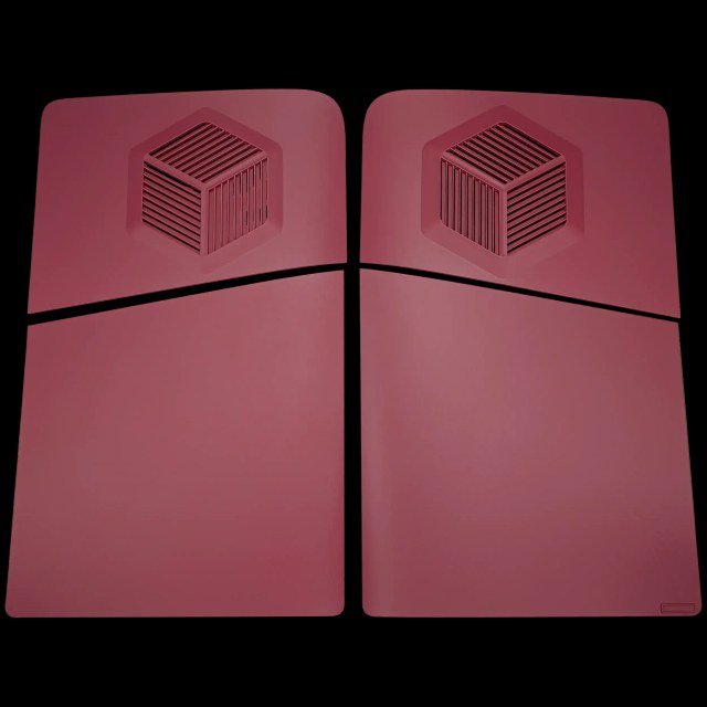 Console Shell per PlayStation 5 Pro (D-006) (Digital Edition) (Rose Rosso)
