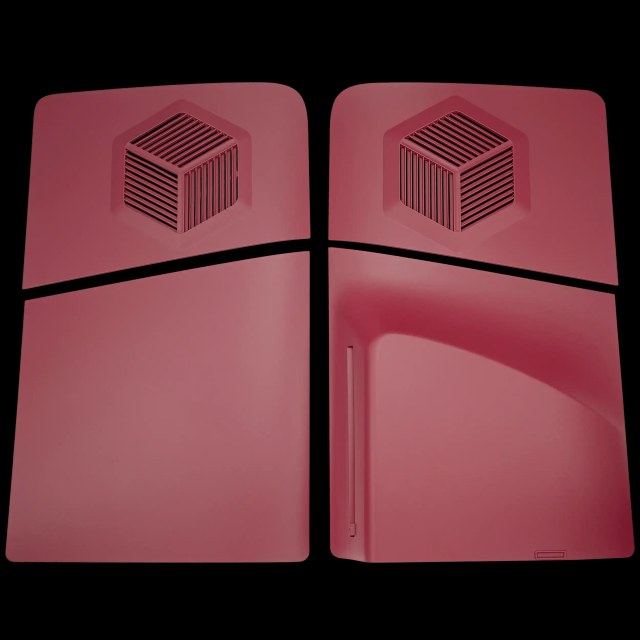 Console Shell per PlayStation 5 Pro (D-006) (Ultra High Definition) (Disk Edition) (Rose Rosso)