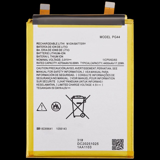 Batteria di ricambio per Motorola Moto Edge 2023 (XT2305) (PG44)