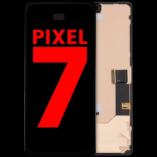 Display OLED completo con Frame (senza Fingerprint Sensore) per Google Pixel 7 (Aftermarket Plus) (tutti i colori)