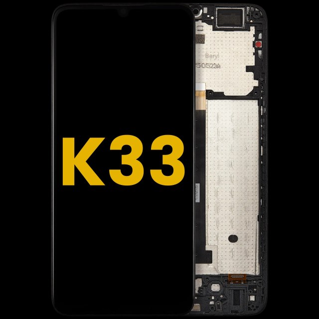 Display LCD completo con Frame per TCL K33 (Refurbished) (tutti i colori)