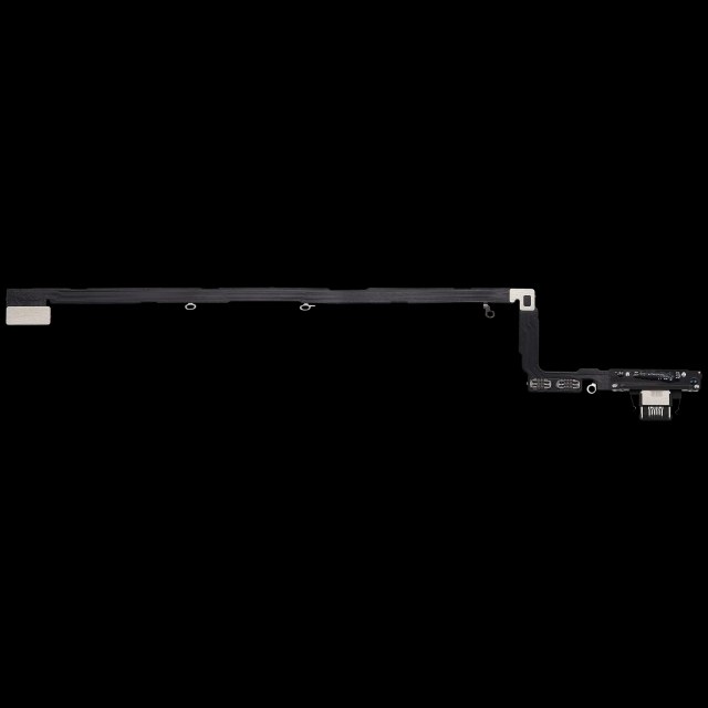 Flat connettore di ricarica per iPhone Air (Aftermarket Plus) (Nero siderale)