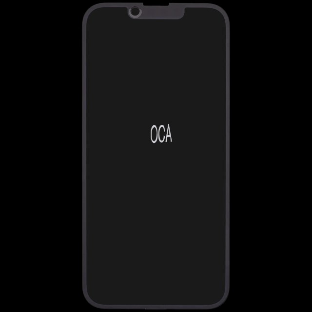 2 in 1 (vetro + OCA preinstallato) per iPhone 14 (10 pezzi)