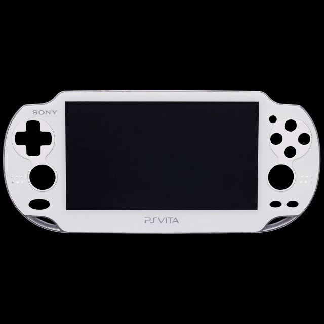 LCD Screen con Stand per PlayStation Vita 1000 (Bianco)