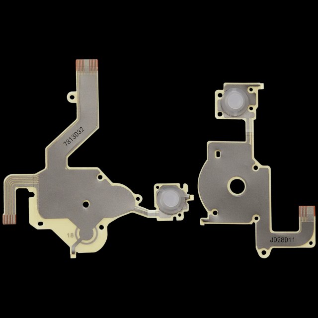 Left Right Buttons Conductive Film per PlayStation Portable PSP 2000 (2 set pezzi)