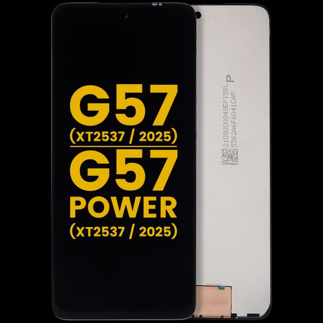 Display LCD completo senza Frame per Motorola Moto G57 (XT2537 / 2025) / G57 Power (XT2537 / 2025) (Refurbished) (tutti i colori)