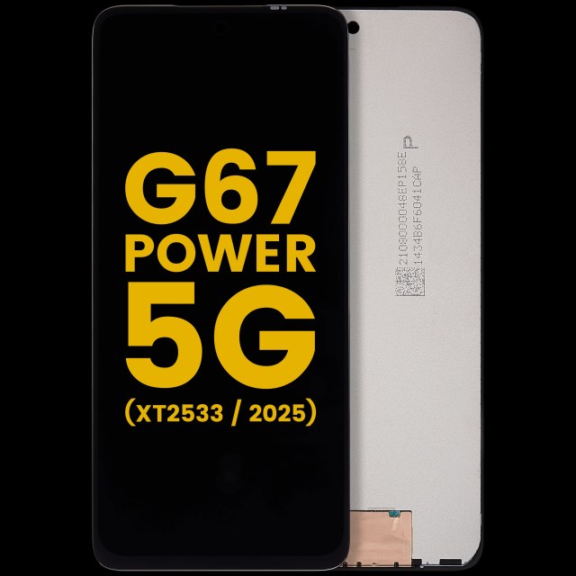 Display LCD completo senza Frame per Motorola Moto G67 Power 5G (XT2533 / 2025) (Refurbished) (tutti i colori)
