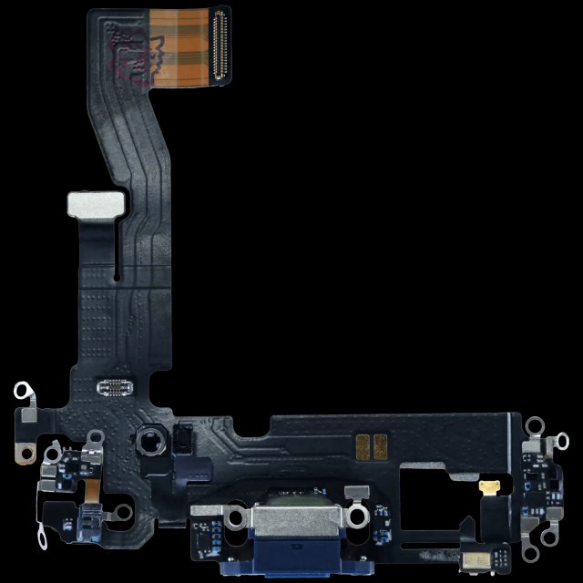 Flat connettore di ricarica per iPhone 12 (Used Service Pack Pull) (Blu)