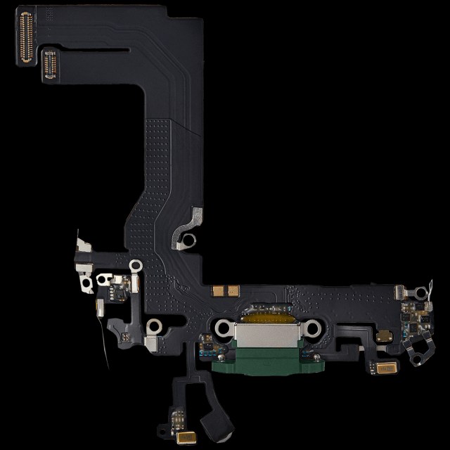 Flat connettore di ricarica per iPhone 13 Mini (Aftermarket Plus) (Verde)